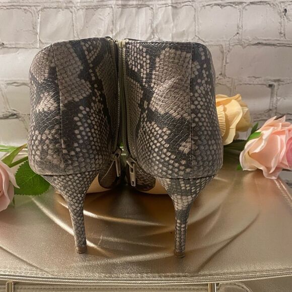 Snakeskin Ankle Boots - Picture 2 of 10